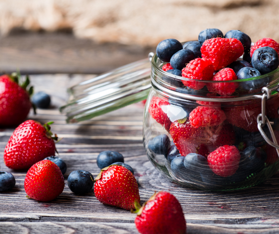 Mixed Berries = Food for Healthy Skin