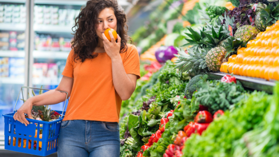 Women Shopping for Produce - Eat Plants