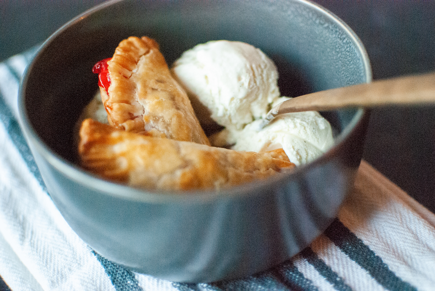 Easy Cherry Turnovers in RAISE Magazine